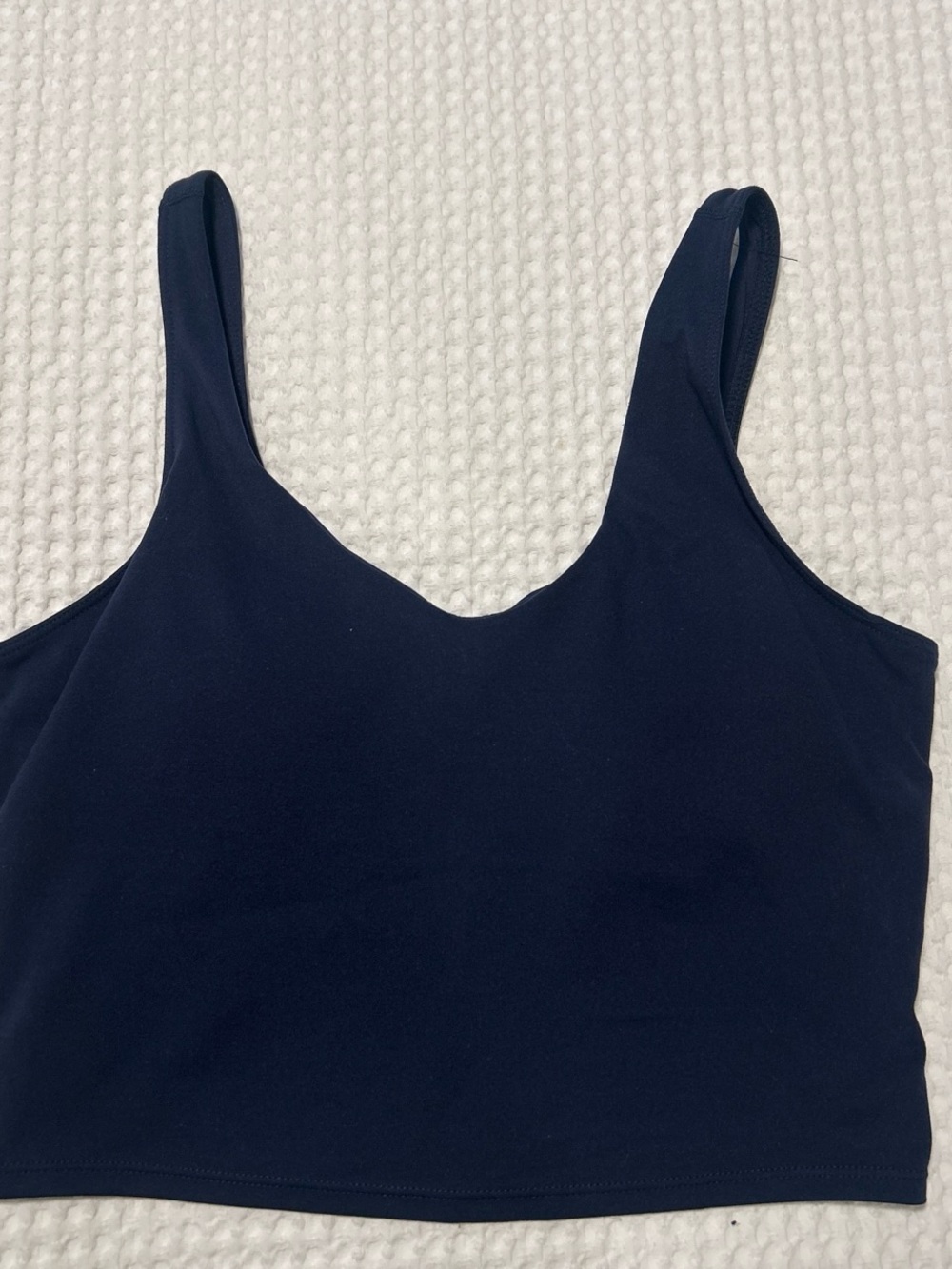90 Degree by Reflex Crop Navy Tank